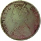 1899, Victoria Empress, Silver 1/2 Rupee.