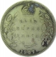 1907, King Edward VII, Silver 1/2 Rupee.