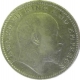 1910, King Edward VII, Silver 1/2 Rupee.

