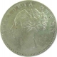 1840, Queen Victoria, Silver One Rupee.