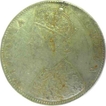 1862, Queen Victoria, Silver Rupee, Bombay Mint, 