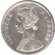 1885, Victoria Empress, Silver  Rupee, A3 / IV , Bombay Mint (PR # 169), About UNC.