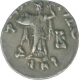 Silver Drachma Coin of Epander of Indo Greeks.