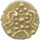 Gold Fanam Coin of Hoysala Dynasty.