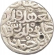 Silver Tanka of Muhammad Shah I of Bahamani Sultanate.