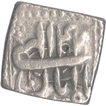 Silver Rupee of Akbar of Delhi Mint.