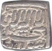 Silver Rupee of Akbar of Sarhind Mint.