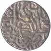 Silver Rupee of Akbar of Jaunpur Mint.