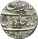 Silver Rupee of Aurangzeb Alamgir of Khanbayat mint.