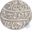 Silver Rupee of Aurangzeb Alamgir of Itawa Mint.