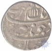 Silver Rupee of Aurangzeb Alamgir of Murshidabad Mint.