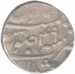 Silver Rupee of Aurangzeb Alamgir of Murshidabad Mint.