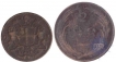 Copper Coins of Madras Presidency.