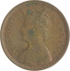 Copper  Half Pice Coin of Victoria Empress of Cacutta Mint of 1888.