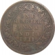 Bronze One Quarter Anna Coin of King George V of Calcutta Mint of 1911.