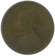 Copper  Half Anna Coin of Victoria Empress of Bombay Mint of  1877.