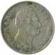 Silver Half Rupee Coin of King William IIII of Calcutta Mint of 1835.