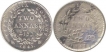 Silver Two Annas Coins of 1841.