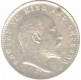 Silver Two Annas Coin of King Edward VII of Calcutta Mint of 1910.