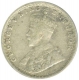 Silver Two Annas Coin of King George V of Bombay Mint of  1915.