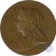 Copper Medal of  Diamond Jubilee of Queen Victoria.