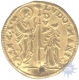 Gold Zechino Coin of Venice of Paulo Rainer of Italy.