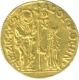 Gold Zechino Coin of Paulo Rainer of Venice of italy.