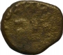 Bronze Coin of Mahasenapati of Sagamana Chutukula of Andhra Region.