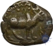 Copper Coin of Kujula Kadphises of Kushan Dynasty.