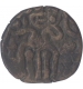 Copper unit Coin of Jatavarman Kulasekhara Pandya.