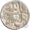 Silver Rupee of Akbar of  Lahore Mint.