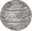 Silver One Rupee Coin of Aurangzeb Alamgir of Kanbayat Mint.