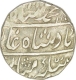 Silver One Rupee Coin of Muhammad Shah of Ajmer Dar ul Khair Mint.