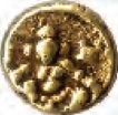 Gold half Pagoda Coin of Krishnadevaraya of Mysore Kingdom.