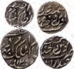 Silver Coins of Mir Mahbub Ali Khan of Hyderabad State.