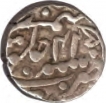 Silver Rupee Coin of Jaipur State of Mughal Issue.