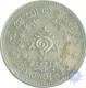 Silver Half Rupee Coin of Travancore State.