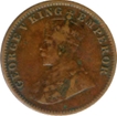 Bronze Quarter Anna Coin of King George V of 1916.