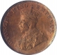 Bronze Quarter Anna Coin of King George V of 1917.