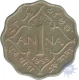 Copper Nickel Anna Coin of King George VI of 1938.