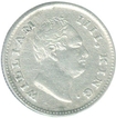 Silver Quarter Rupee Coin of King William IIII of 1835.