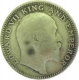 Silver Half Rupee Coin of King Edward VII of 1907.