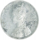 Silver Rupee Coin of Victoria Queen of 1862.