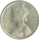 Silver Rupee Coin of Victoria Empress of 1885.