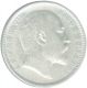 Silver Rupee Coin of King Edward VII of 1903.