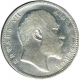 Silver Rupee of King Edward VII of Calcutta Mint of 1904.