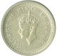 Silver Rupee Coin of King George VI of 1945.