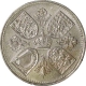 Cupro Nickel  Five shillings of United kingdom.