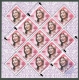 Madhu Bala,  Sheet Let of Thirteen Stamps of 2008.