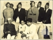 Vintage Black and White Photograph of Jawaharlal Nehru with King and  Queen of Nepal.